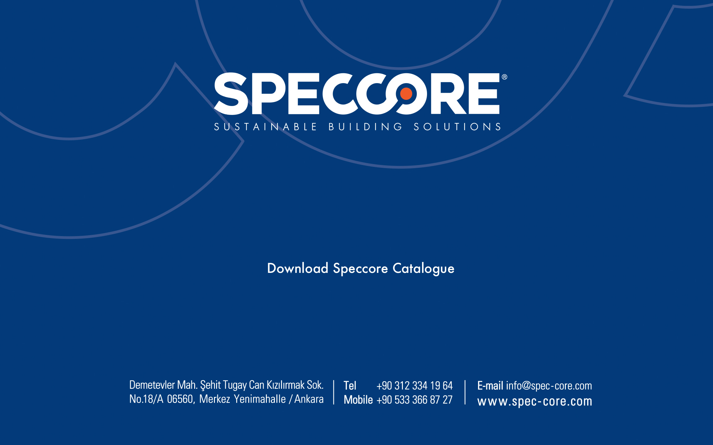 Download Speccore Catalogue